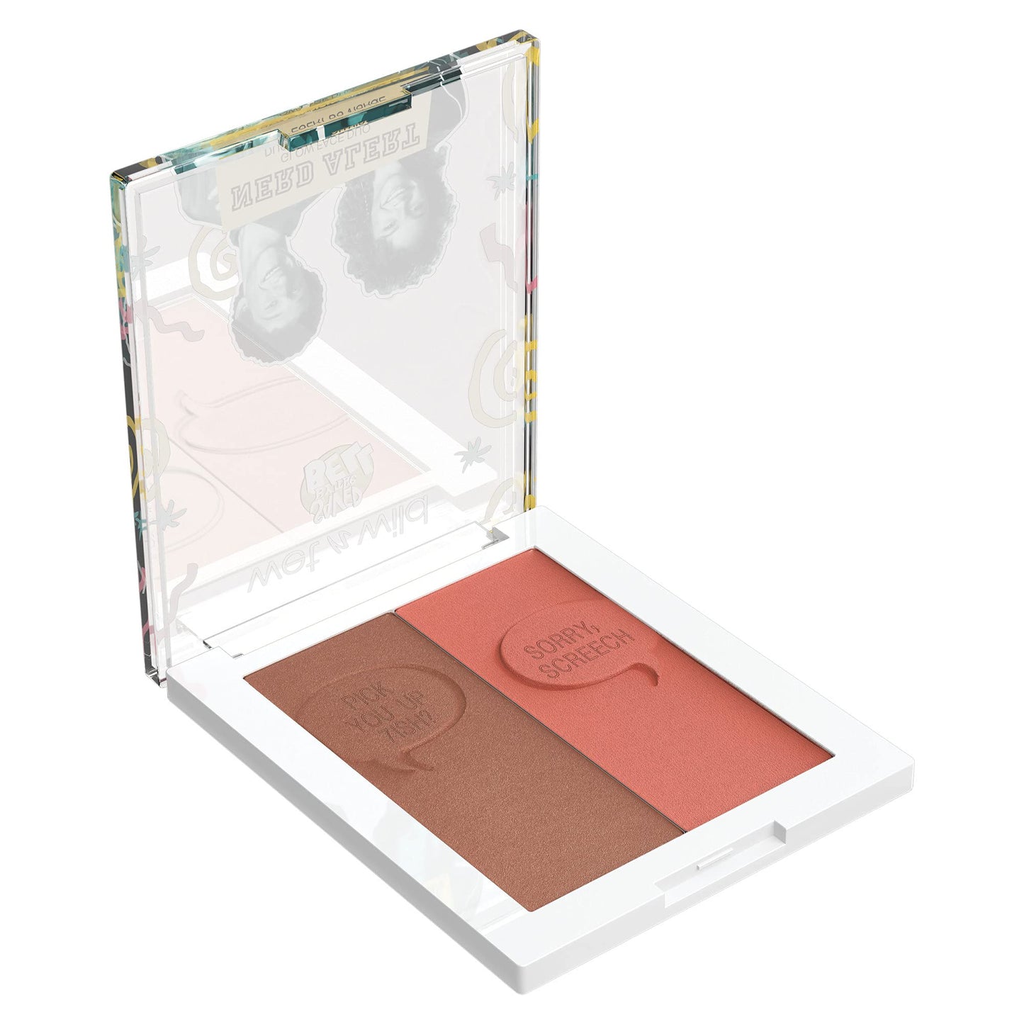 wet n wild Saved By The Bell Highlighter & Illuminator Duo, Radiant Shimmer Face Palette, Ultra-Reflective Micro-Pearls, Buildable Powder Formula Beauty & Personal Care wet n wild
