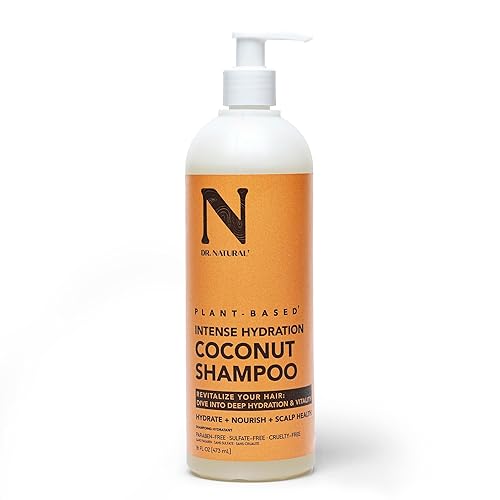 Dr. Natural Hydrates and Restores Shampoo - Coconut for Unisex - 16 oz Lotion Beauty & Personal Care Dr. Natural
