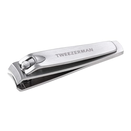 Tweezerman Fingernail Clipper for Women and Men Stainless Steel Beauty & Personal Care Tweezerman