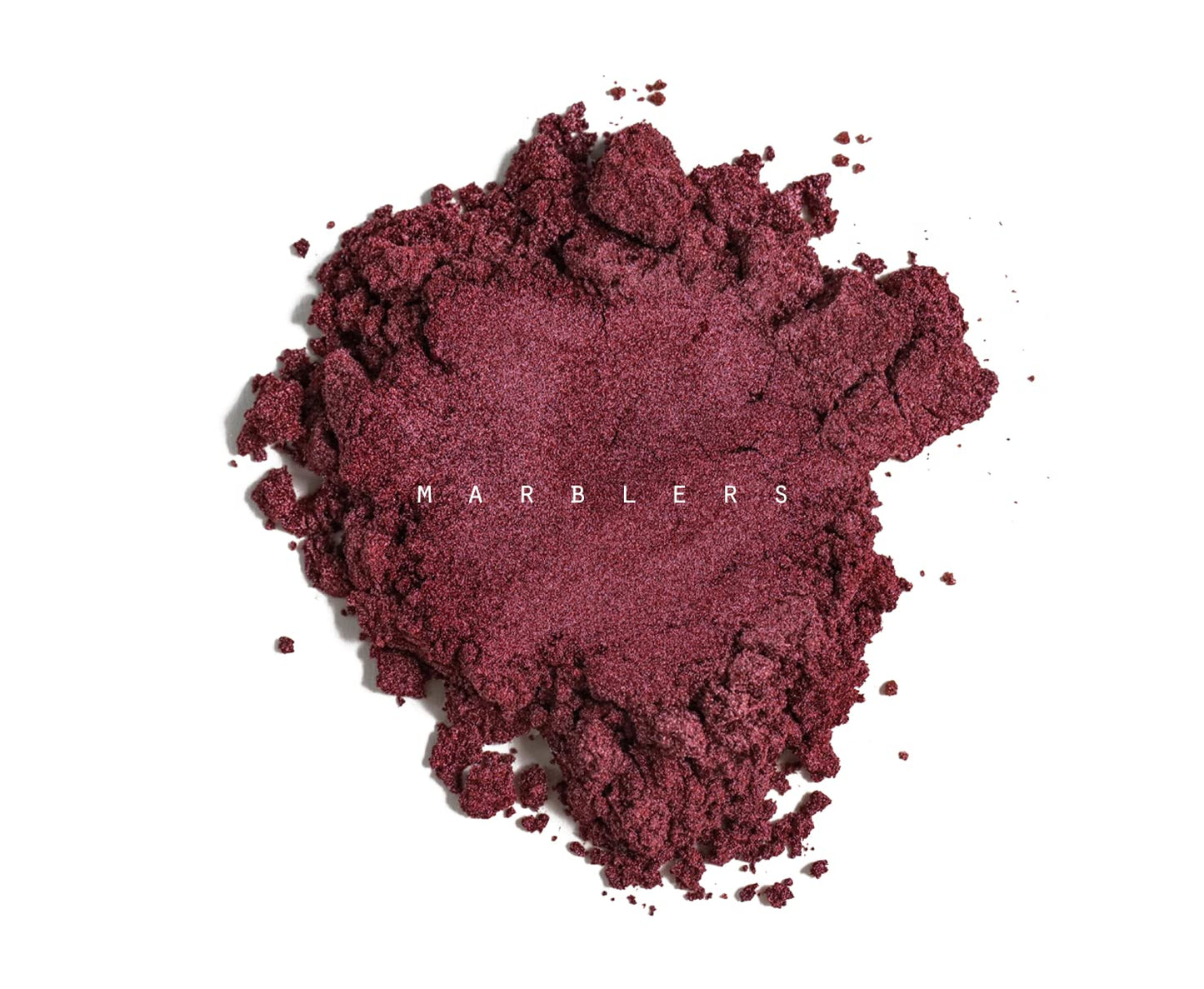 MARBLERS Fine Synthetic Mica Powder [Grace Maroon] 0.11oz (3g) | Highly Pigmented | Non-Toxic, Vegan, Cruelty-Free | Lip Gloss, Lipstick, Bath Bomb Beauty & Personal Care MARBLERS