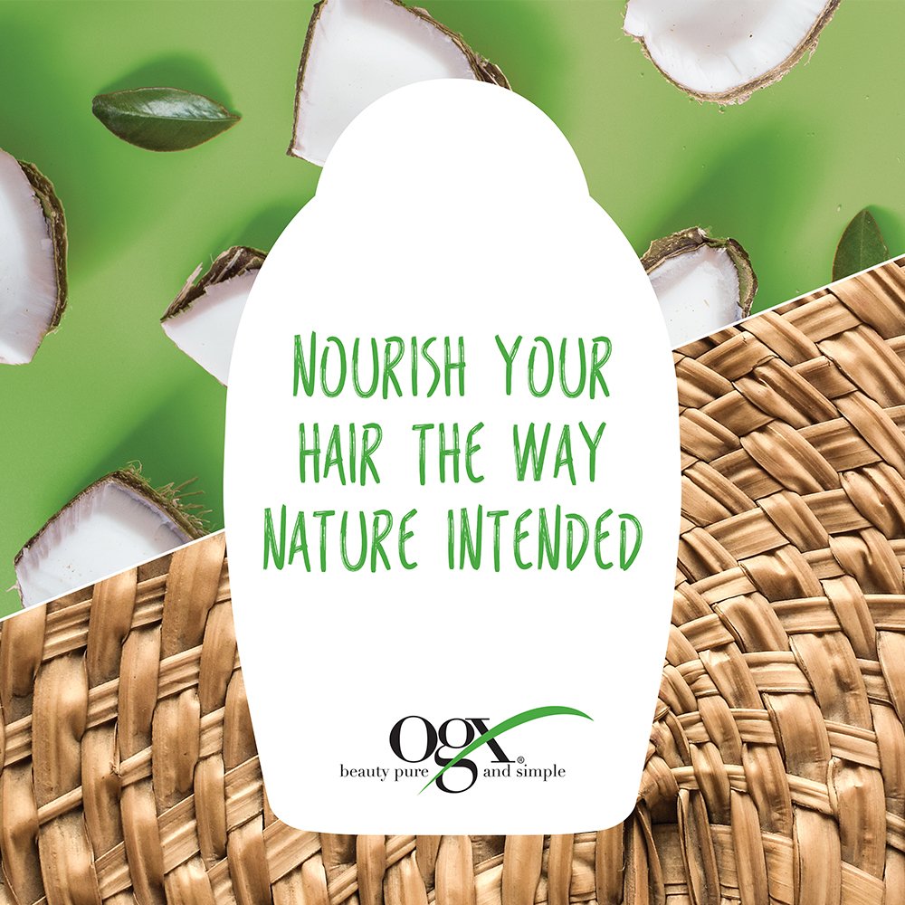 OGX Nourishing Coconut Milk Anti-Breakage Serum 118ml Beauty & Personal Care OGX