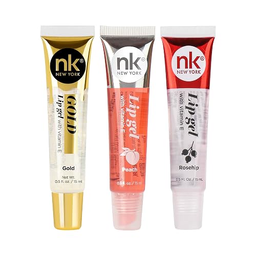 NICKA K NEW YORK Lip Gel, Hydrating, Lightweight, Glides on Effortlessly, Non Sticky Finish Lip Gel Colors Beauty & Personal Care NICKA K NEW YORK