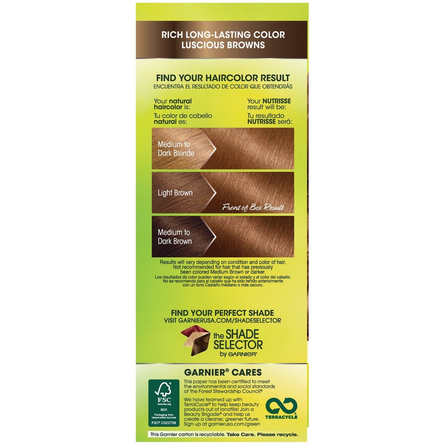 Garnier Nutrisse Nourishing Color Creme [63] Light Golden Brown 1 ea Beauty & Personal Care Garnier