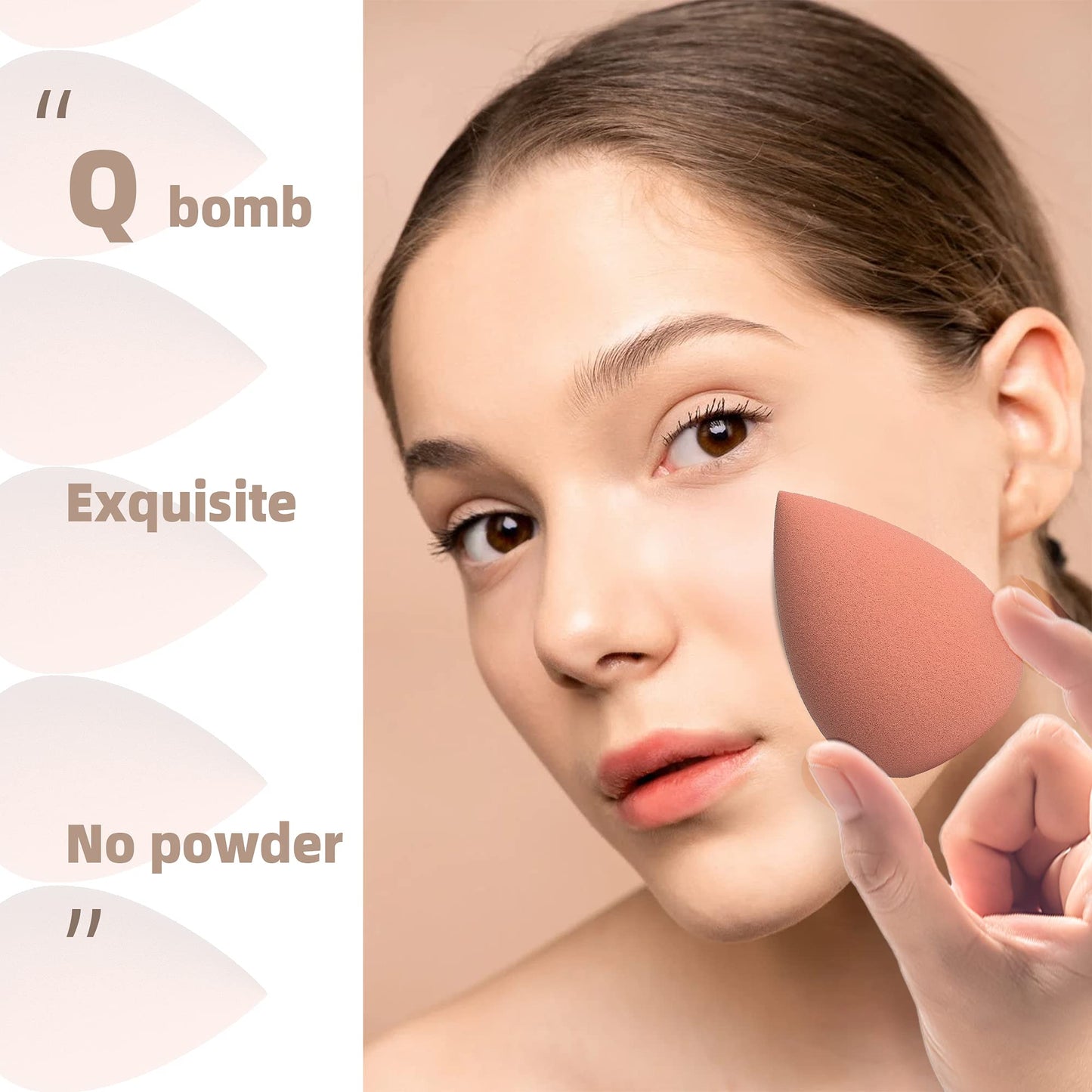 COSTICA Makeup Sponge Set Blender, Beauty Sponge Makeup Blender Flawless for Liquid - Multi Colored 8 pcs Exquisite Packeged Beauty & Personal Care ??? costica