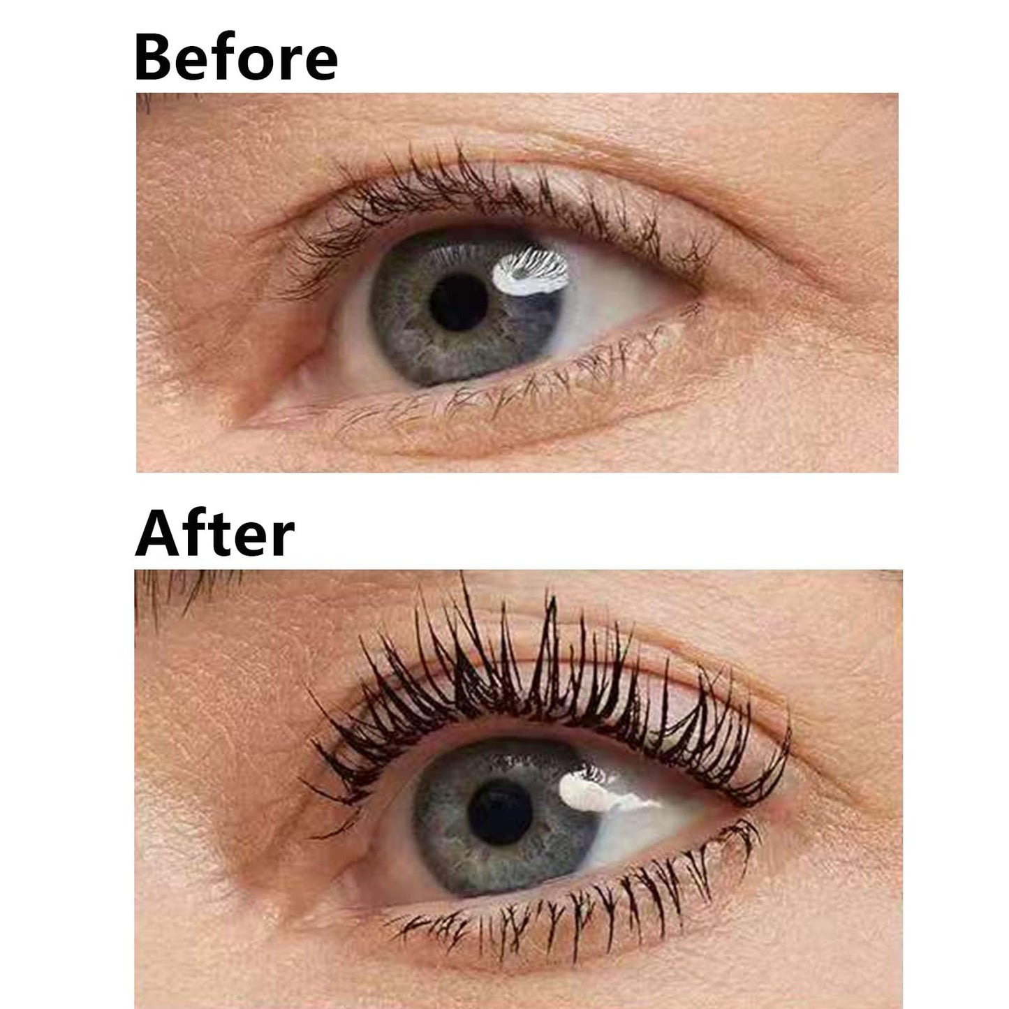 Mascara Volume And Length Black Waterproof Fast Dry Eyelashes Eye Makeup Volumizing Lengthening Curling Defining Multiplying Buildable Formula Primer Beauty & Personal Care TWLBXMG