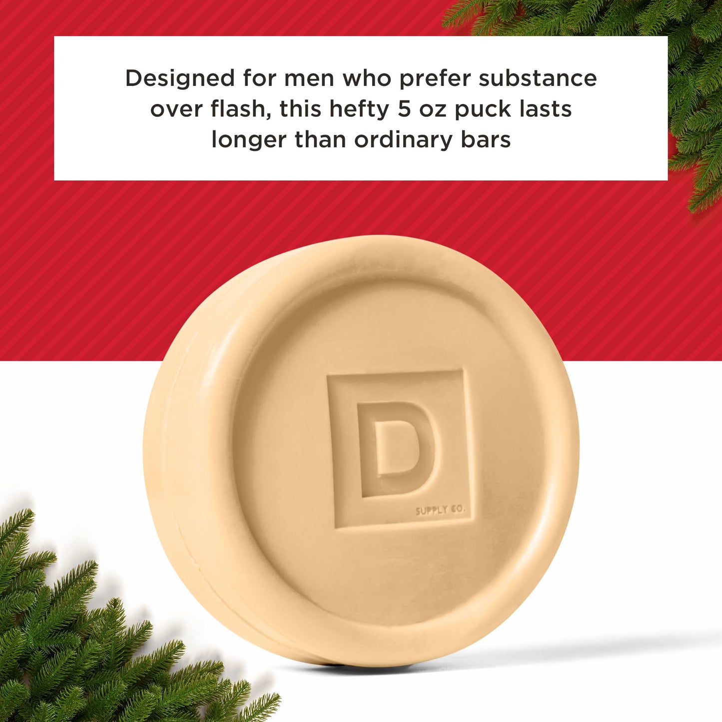 Duke Cannon Illegally Cut Pine Soap for Men, Pack of 4 - Long-Lasting 5 oz Bars with Fresh Pine Scent, Extra Large Exfoliating Soap Pucks for Daily Beauty & Personal Care Duke Cannon Supply Co.
