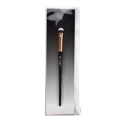 Shaina B. Miami Makeup Eyeshadow Brush - Professional Fluffy Eye Shadow Brush with Soft, Firm Synthetic Bristles for Powder & Cream Shadows, Shading Beauty & Personal Care Shaina B. Miami