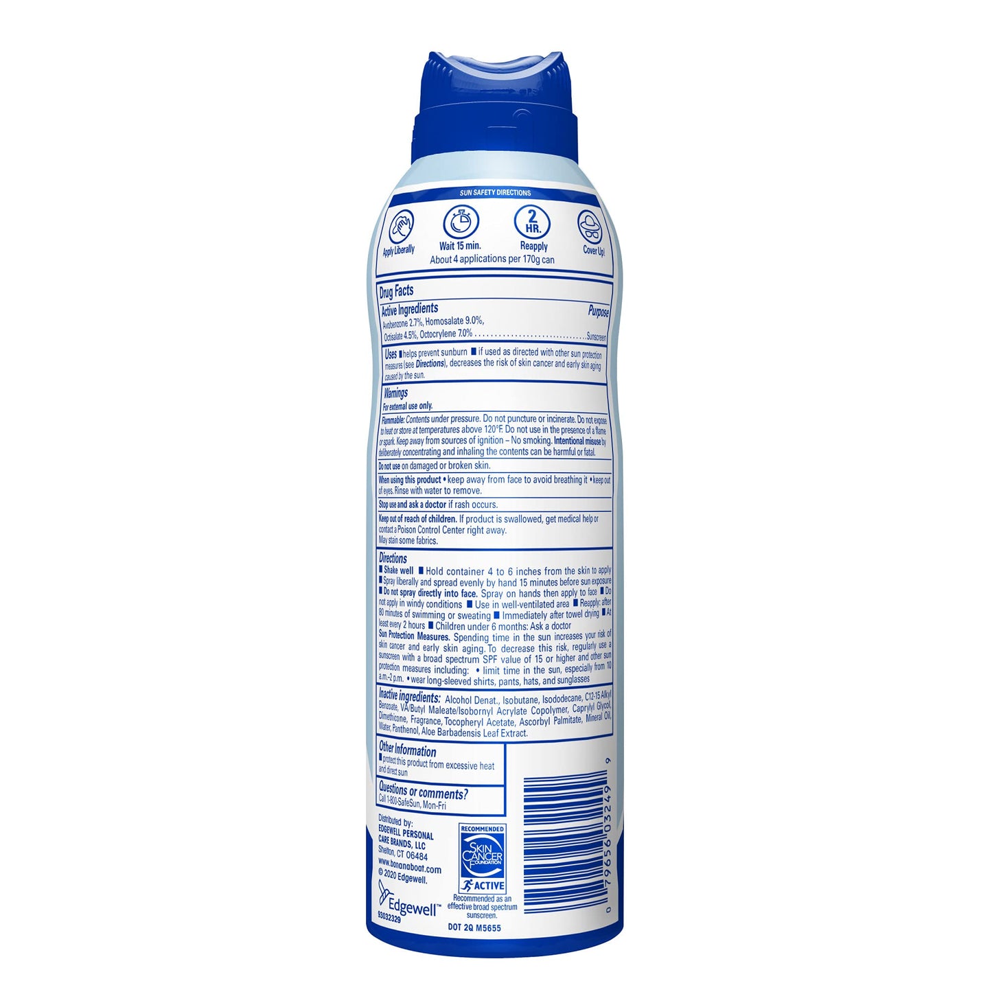 The Light As Air 6 Ounce Spray (Pack of 2) Beauty & Personal Care Banana Boat
