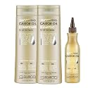 GIOVANNI Castor Oil Trio - Shampoo, Conditioner, & Castor Oil, All Hair Types, Moisturize Hair & Scalp, Hydrate & Tame Frizz, Jojoba, Argan Oil Beauty & Personal Care GIOVANNI