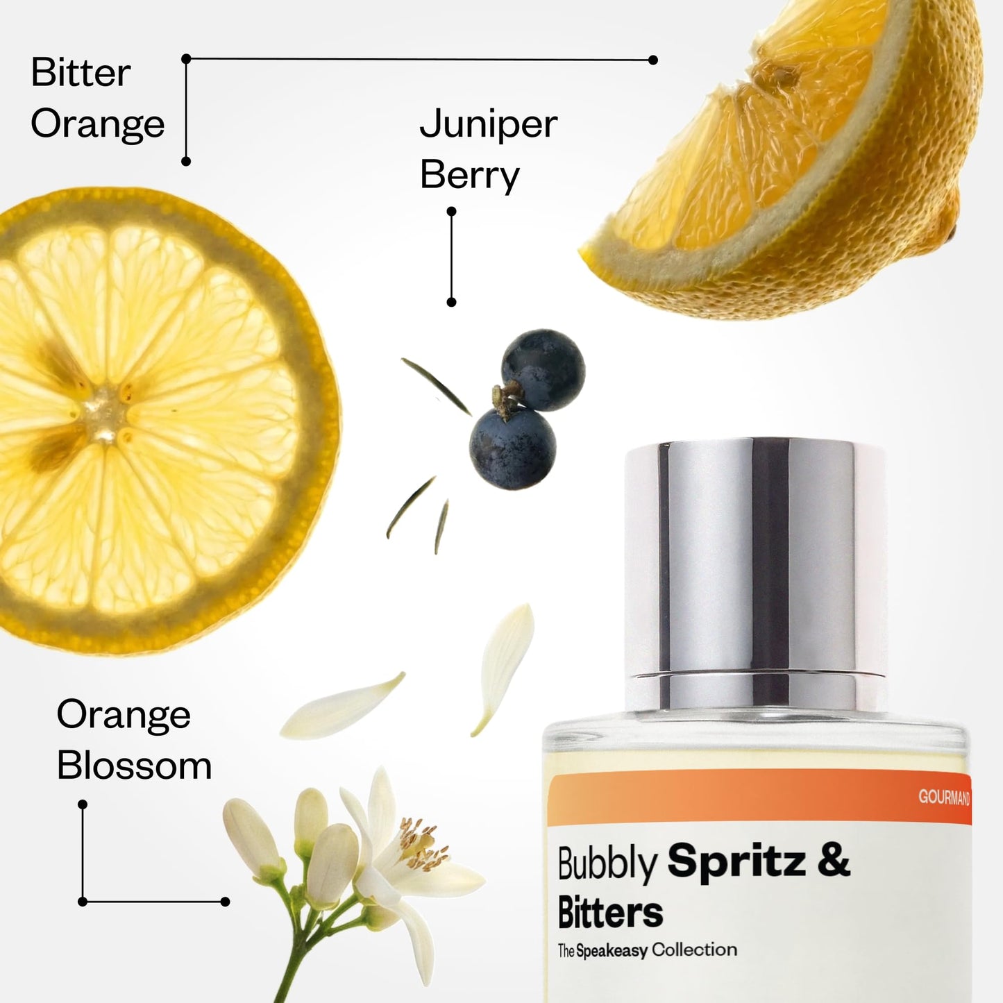 Dossier - Bubbly Spritz & Bitters - Eau de Parfum - Long-Lasting Sparkling Citrus Fragrance - Unisex - 1.7 fl oz (50ml) Beauty & Personal Care Dossier