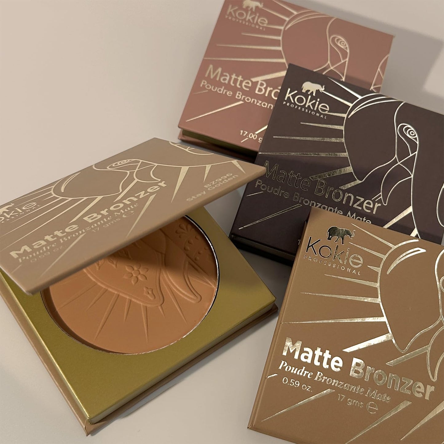 Kokie Cosmetics Matte Bronzer Stay Golden Beauty & Personal Care Kokie