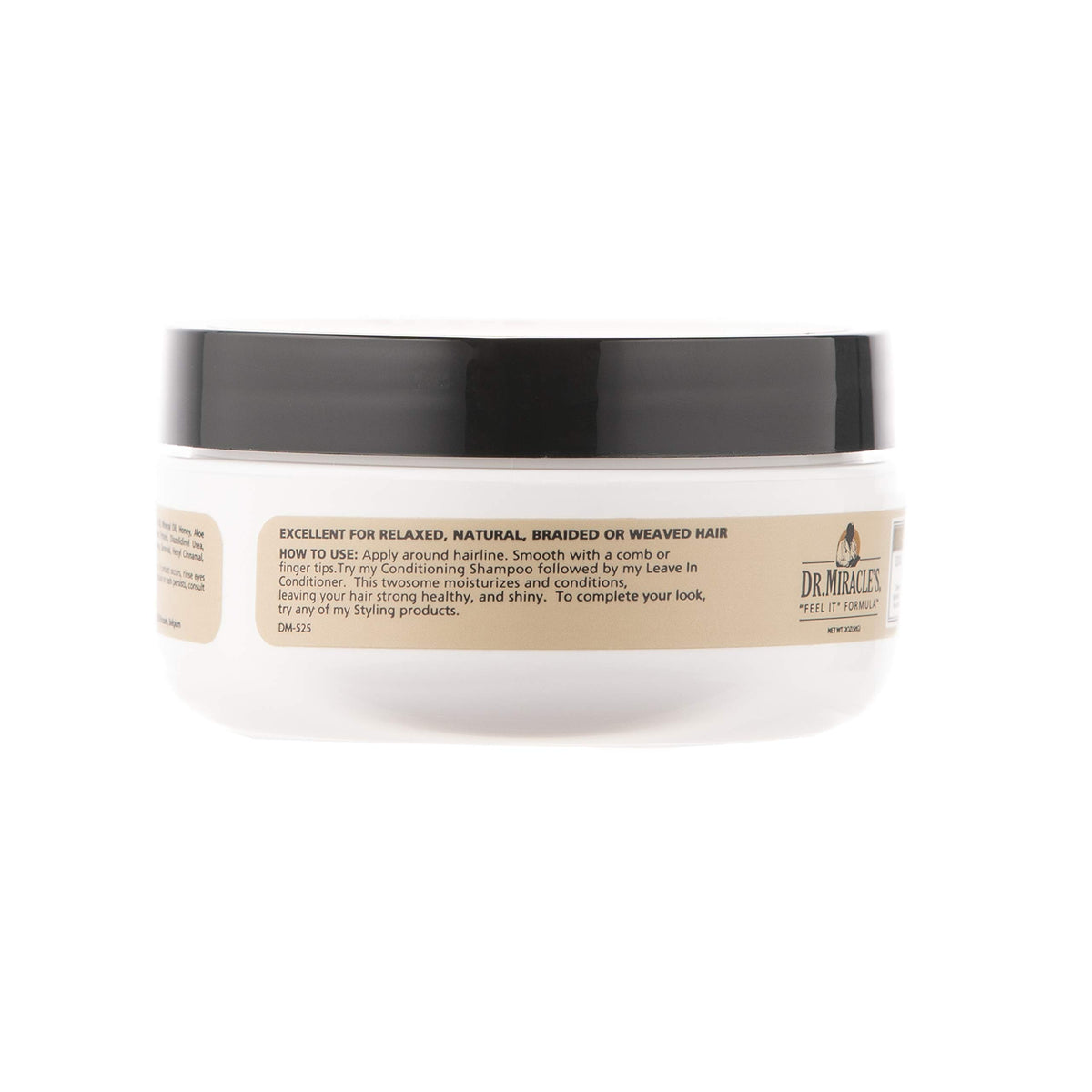 DR. MIRACLE'S Style Edge Holding Gel, 2 Oz