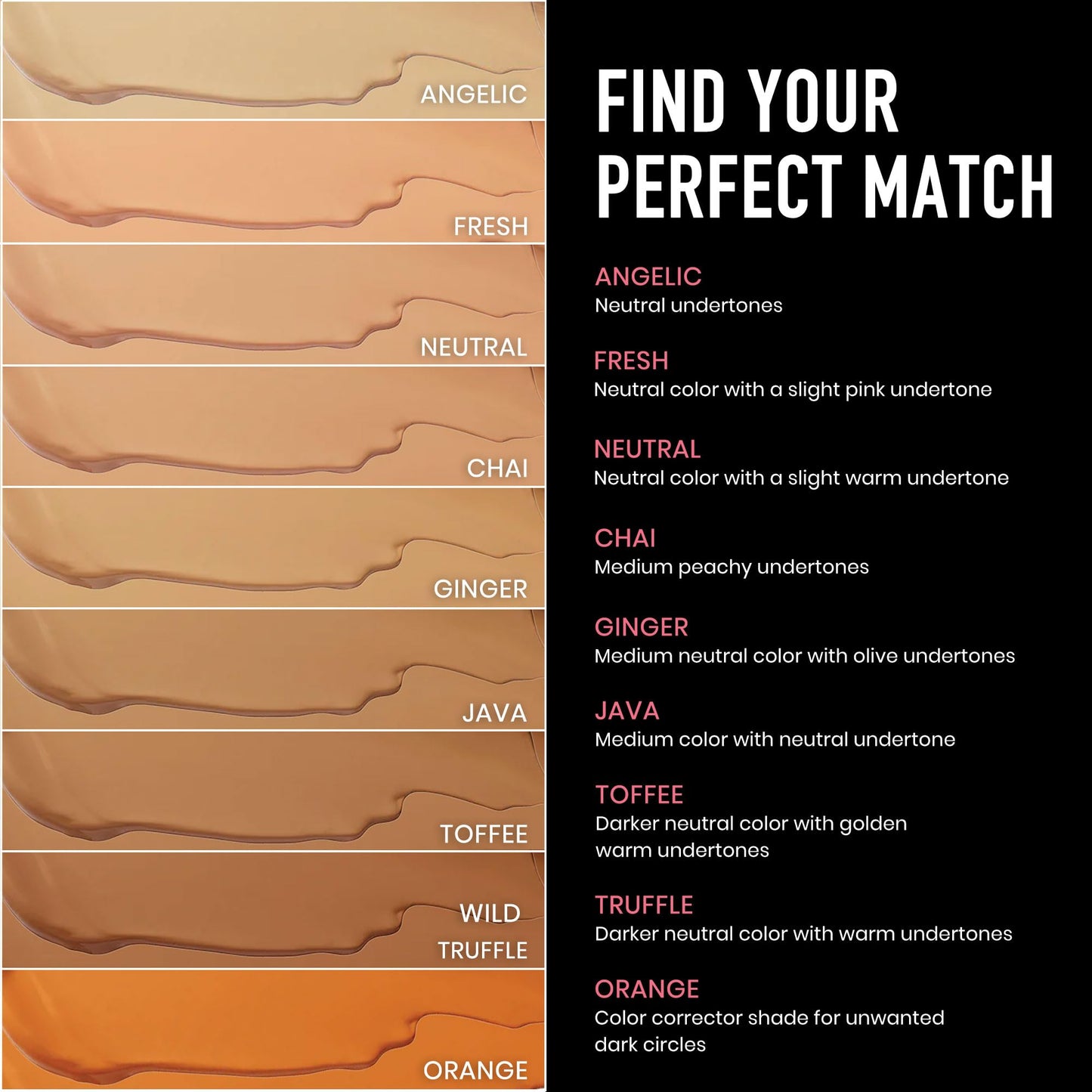 Frankie Rose Cosmetics Our Lil’ Secret Concealer - Full, Long Lasting Coverage for Dark Circles and Fine Lines - Easy to Blend - Soft, Smooth Beauty & Personal Care Frankie Rose Cosmetics