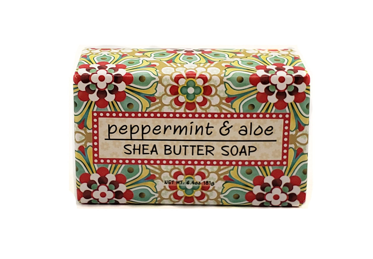Greenwich Bay Trading Company Garden Collection: Peppermint Aloe (6.4oz Bar Soap) Beauty & Personal Care Greenwich Bay Trading Company