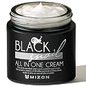 MIZON Black Snail All in One Cream Intensive Korean Skin Care Facial Moisturizer with Snail Mucin Extract (2.54 fl oz) Beauty & Personal Care MIZON