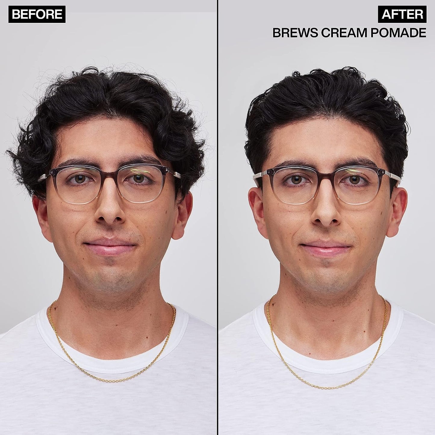 Redken Brews Cream Pomade For Men - Provides Medium Hold With Natural and Smooth Finish With Low Shine, For All Hair Types Beauty & Personal Care Redken Brews