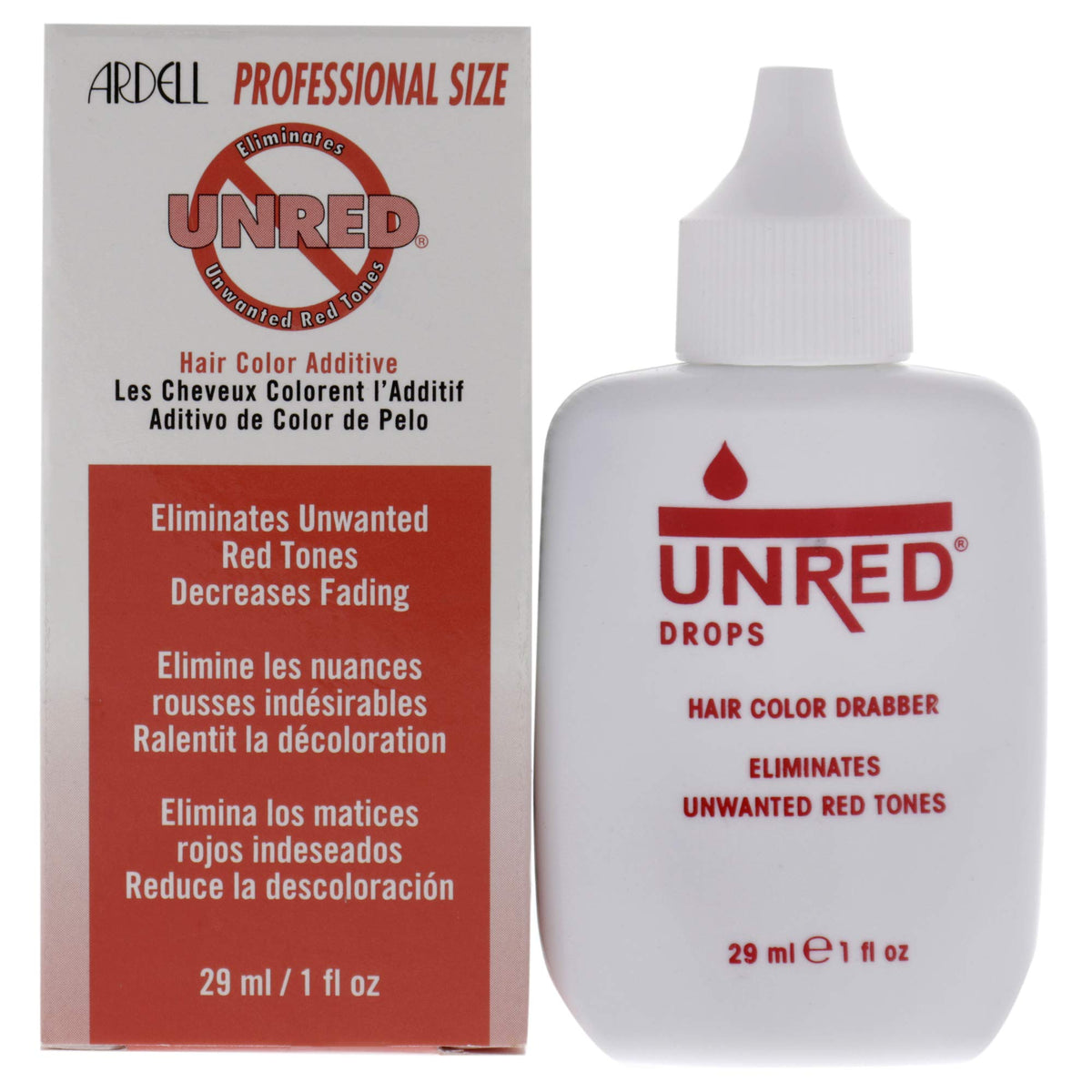 Ardell Unred Hair Color Additive - Neutralizes Red Tones in Hair-Dye for Brassy Hairs, Hair Toner, Enhance Semi Permanent Hair Color for Women, 1 oz Beauty & Personal Care Ardell