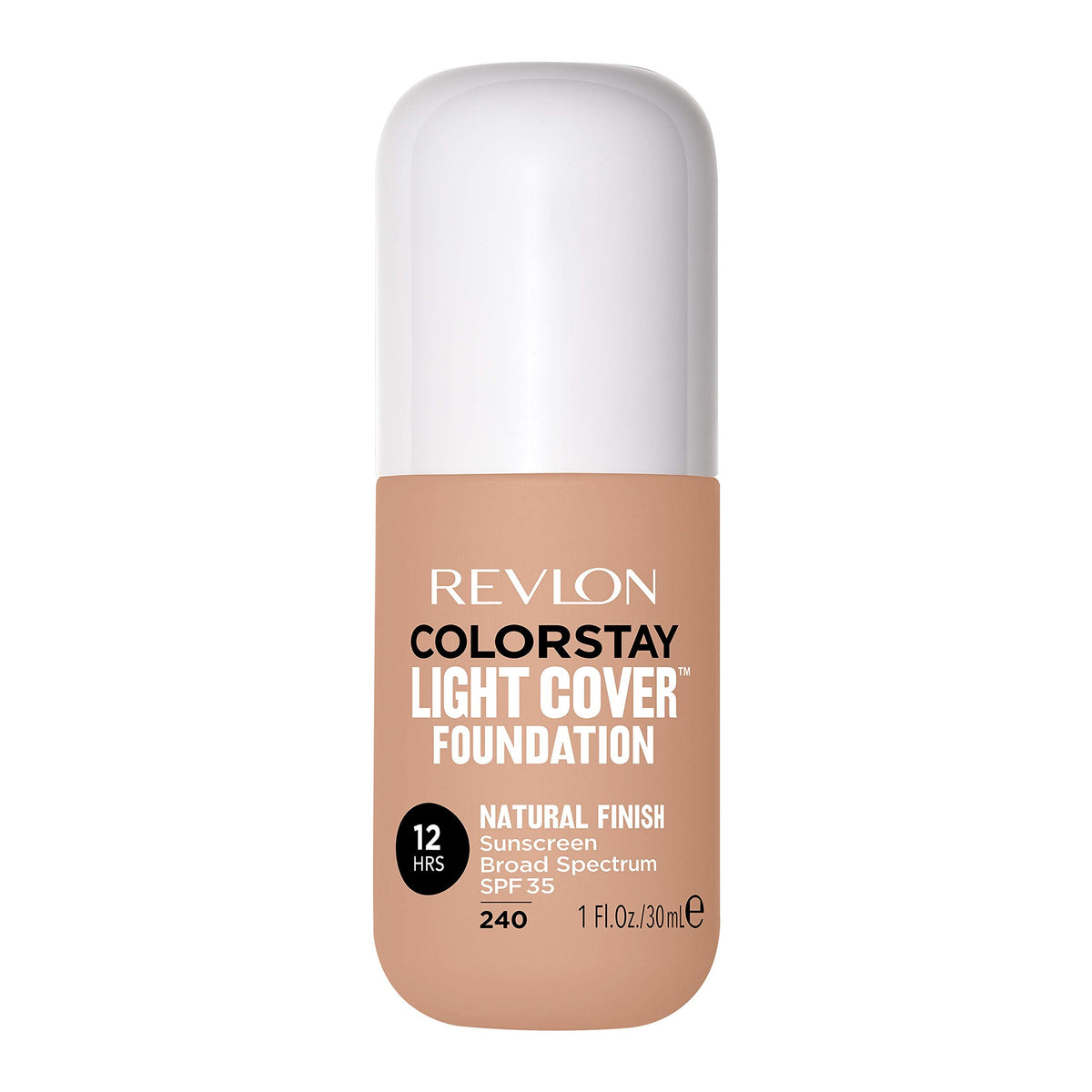 Revlon ColorStay Light Cover Liquid Foundation, Hydrating Longwear Weightless Makeup with SPF 35, Light-Medium Coverage for Blemish, Dark Spots Beauty & Personal Care REVLON