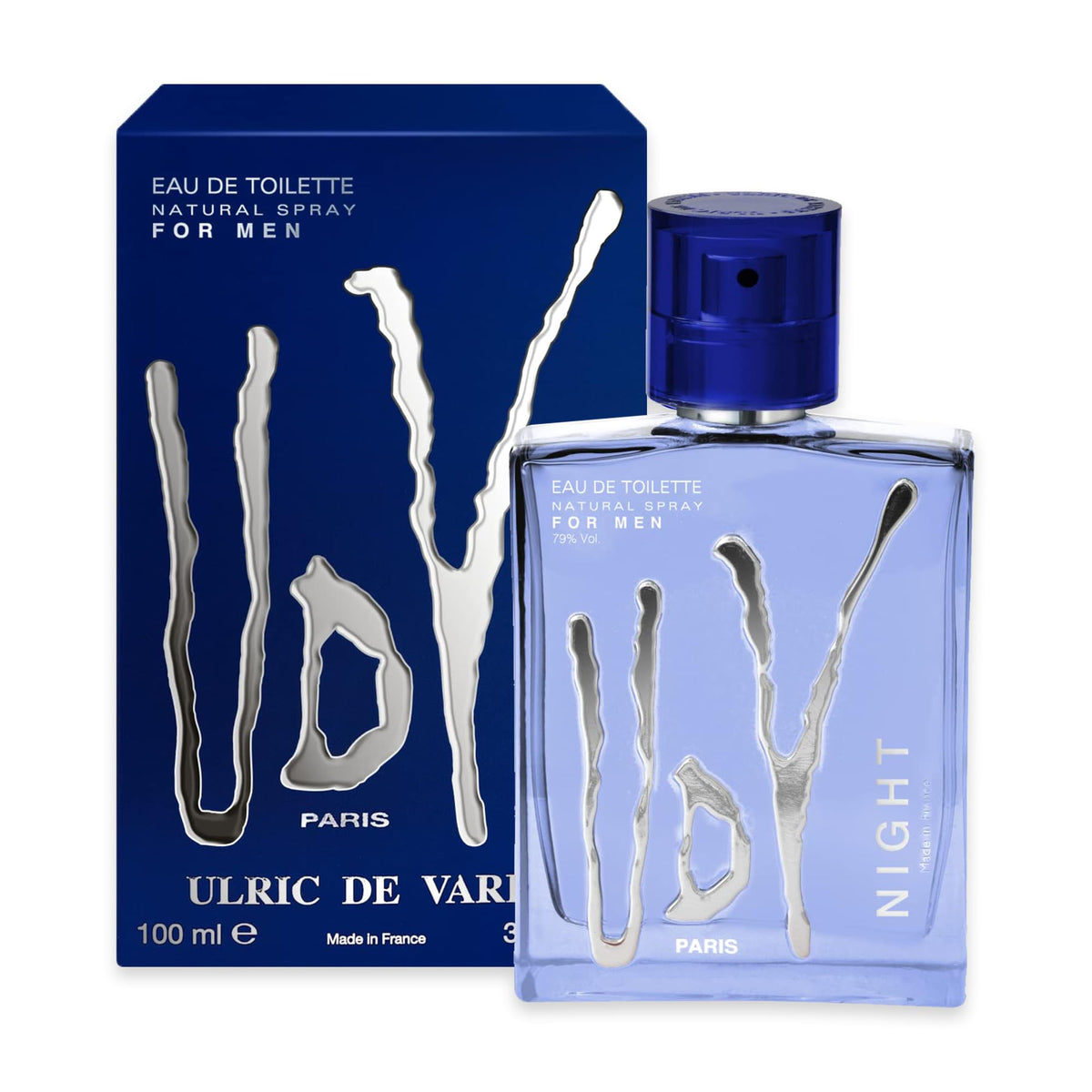 Ulric De Varens NIGHT - Eau De Toilette for Men - Captivating, Enchanting, and Luxurious- Easy to Love, Manly, and Notes of Bergamot, Mandarin Beauty & Personal Care Ulric de Varens