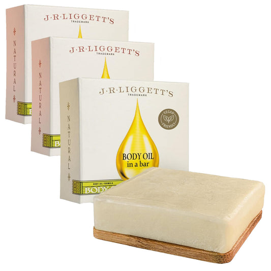 J.R.LIGGETT'S Body Oil Bar, All-Natural, Plant-Based Solid Moisturizer Bar for Face and Body, Dry Oil Lotion Absorbs Quickly, Leaves Skin Soft Beauty & Personal Care J·R·LIGGETT'S