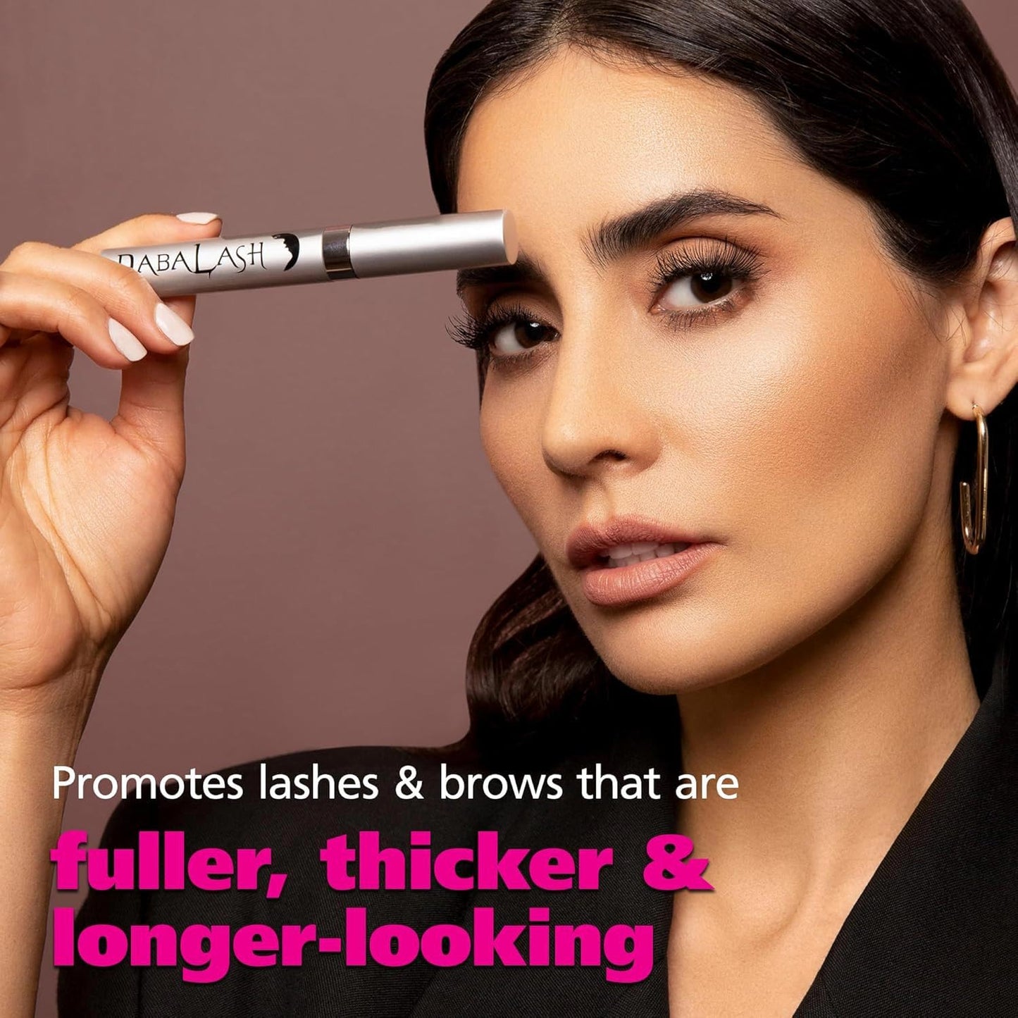 DABALASH Professional Eyelash & Eyebrow Growth Serum with Castor Oil - Promotes the Appearance of Naturally Longer, Fuller, Thicker & Stronger Lash + Beauty & Personal Care Dabalash