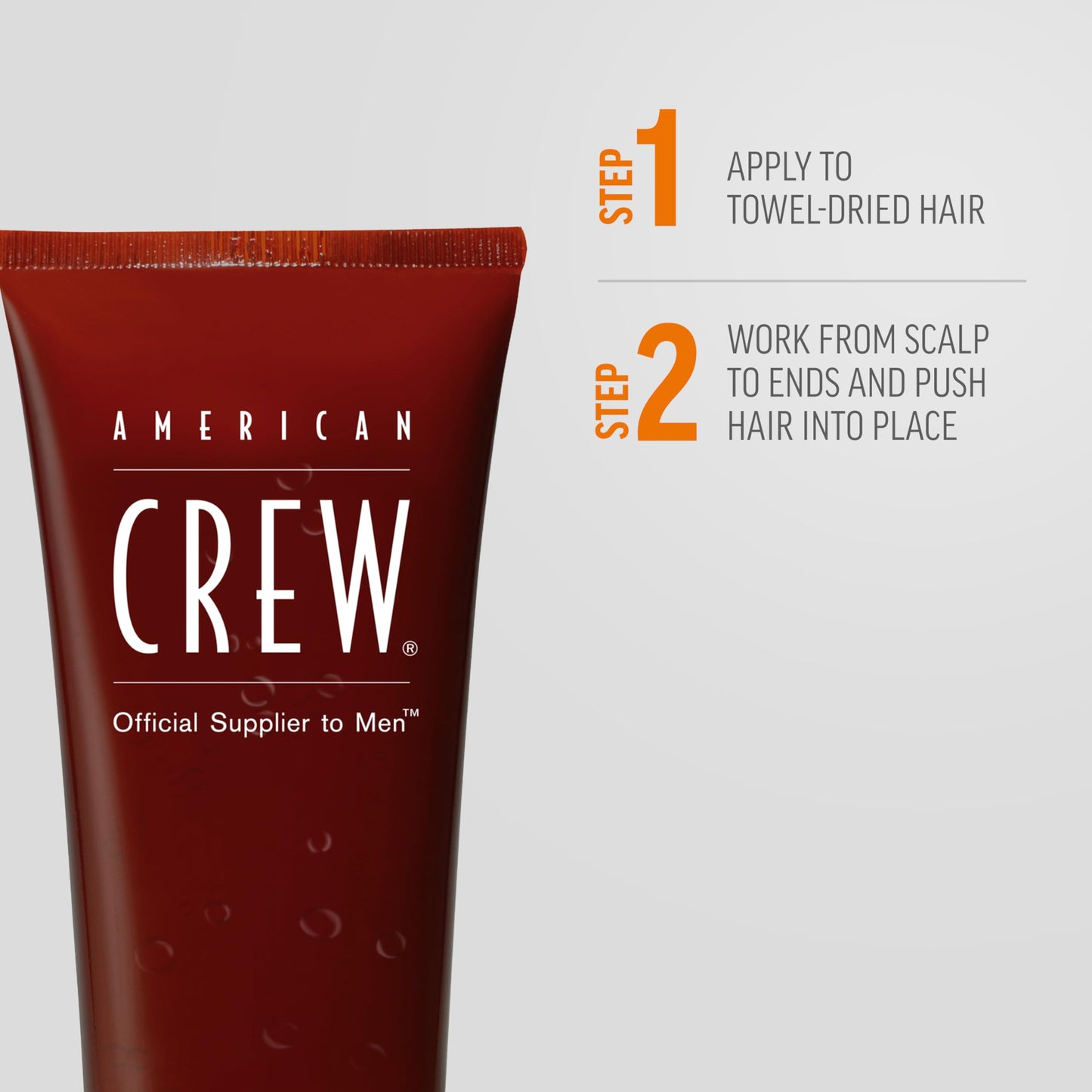 American Crew Men's Hair Gel, Firm Hold, Non-Flaking Styling Product, 13.1 fl oz Beauty & Personal Care AMERICAN CREW