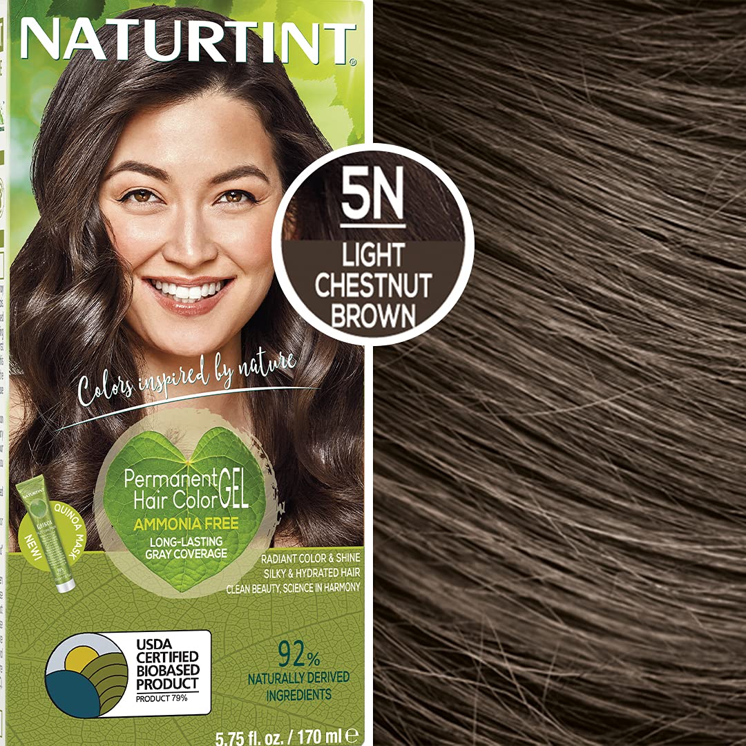 Naturtint Permanent Hair Colorant, 5.6 Ounces - Light Chestnut Brown Beauty & Personal Care Naturtint