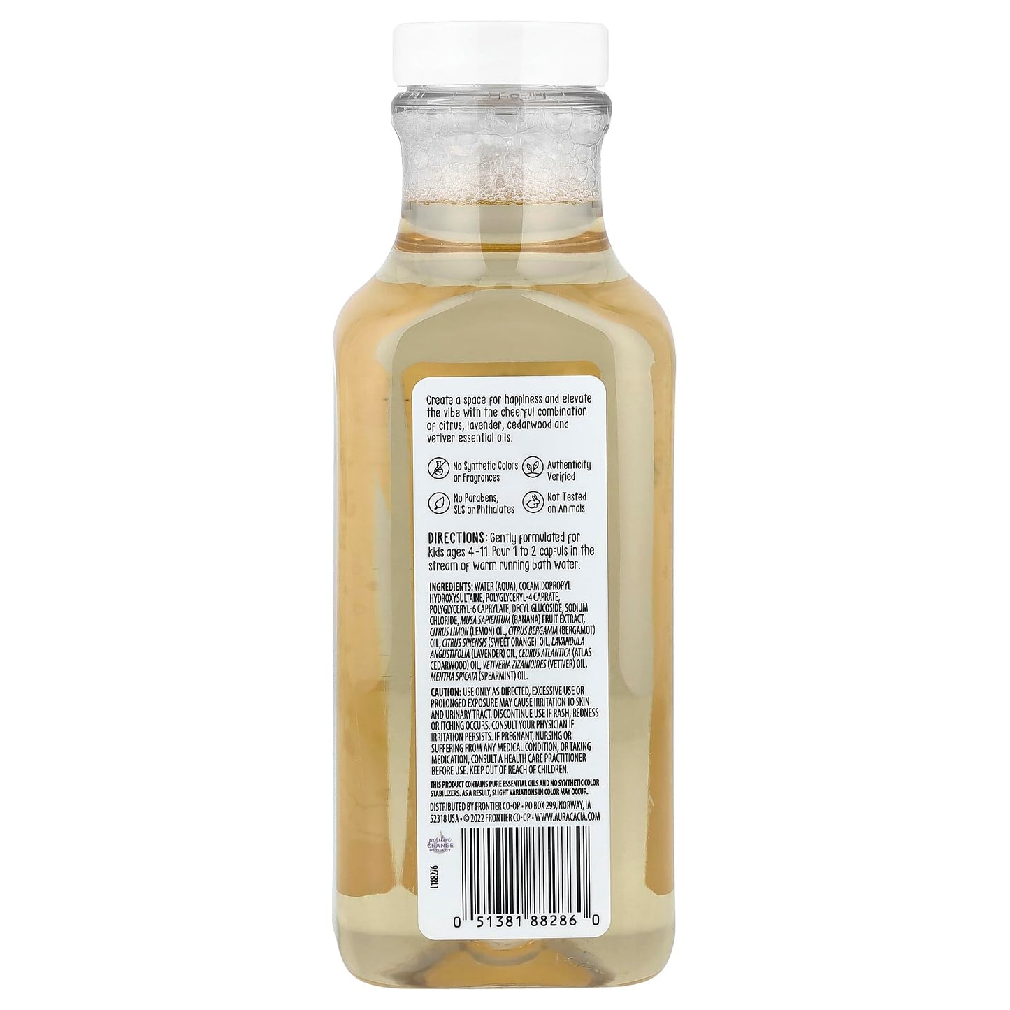 Aura Cacia Kids Uplifting Bubble Bath 13 fl oz Liquid Beauty and Personal Care Aura Cacia