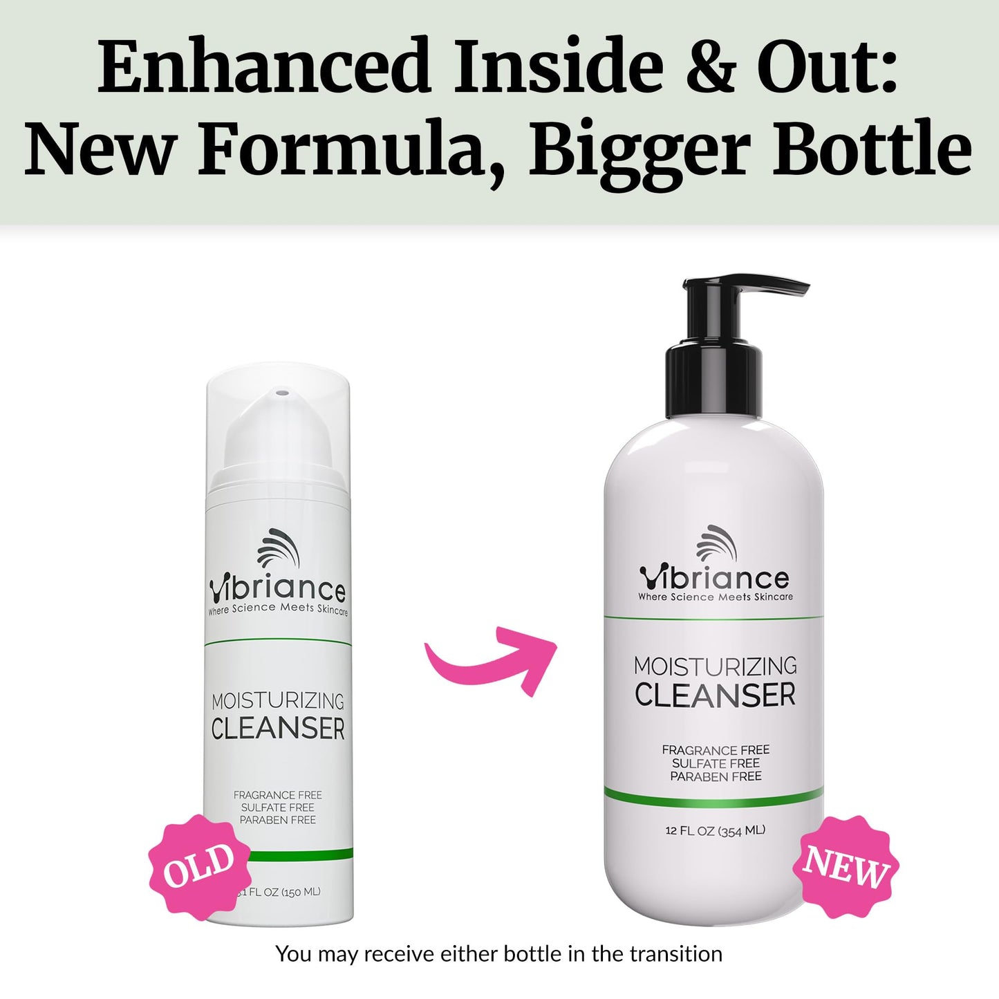Vibriance Moisturizing Cleanser, Oil-to-Foam Face Wash with Niacinamide, Shea Butter for Mature Skin - Hydrating Gentle Facial Cleanser, Sensitive Beauty & Personal Care Vibriance
