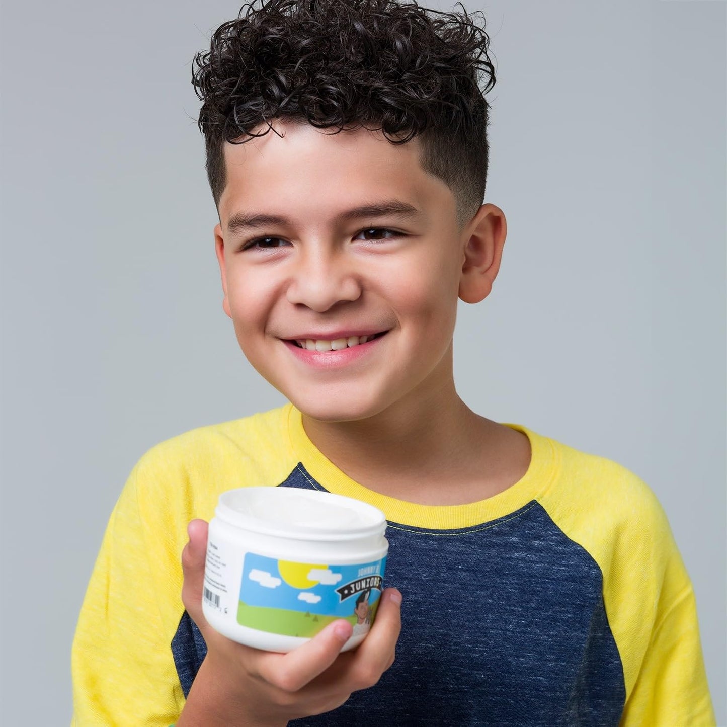JOHNNY B. Juniors Hair Gel for Kids, No-Flake, Medium Hold 8 oz. Jar Beauty & Personal Care JOHNNY B.
