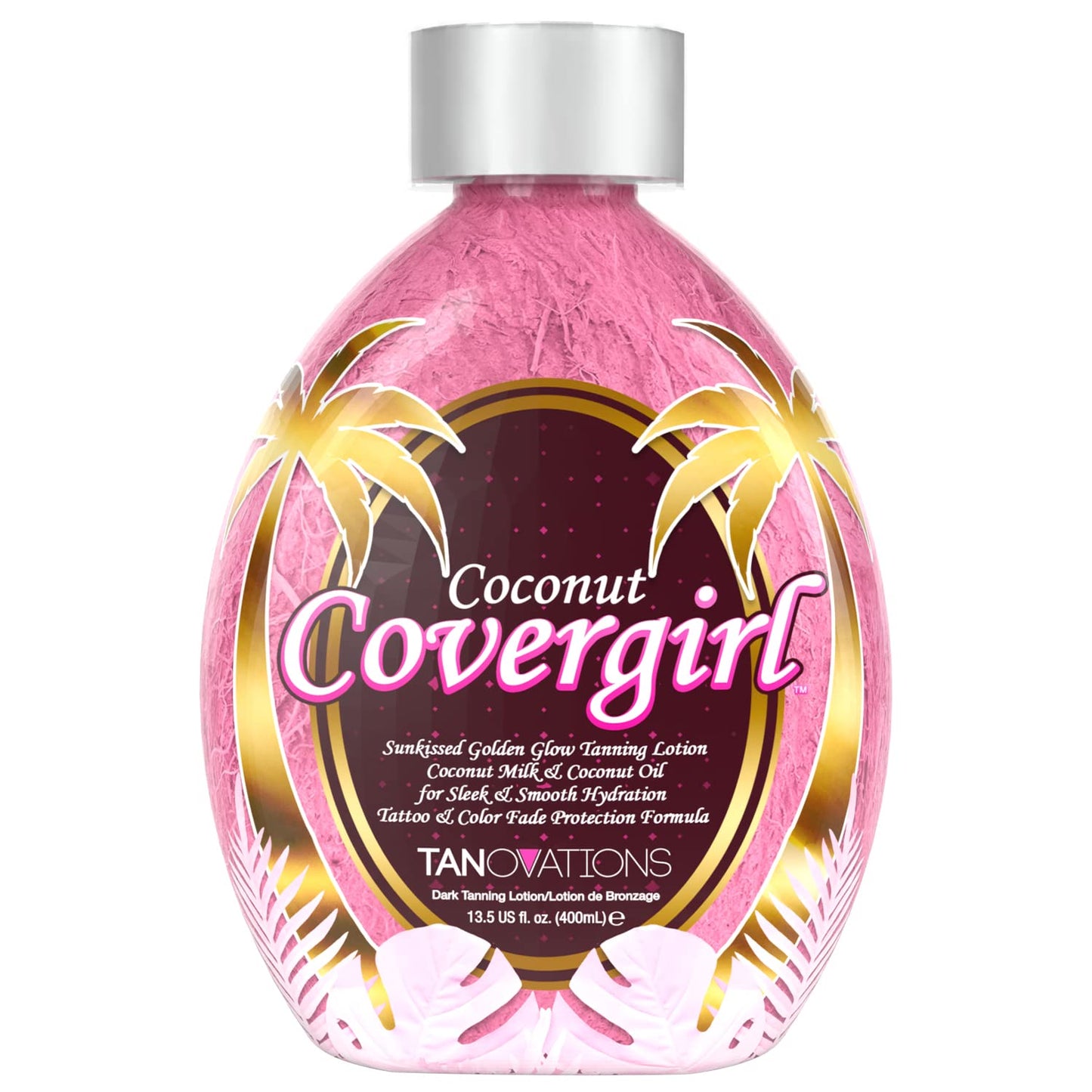 Tanovations Coconut Covergirl Sunkissed Golden Glow Bronzing Lotion (400ml) Beauty & Personal Care ED HARDY