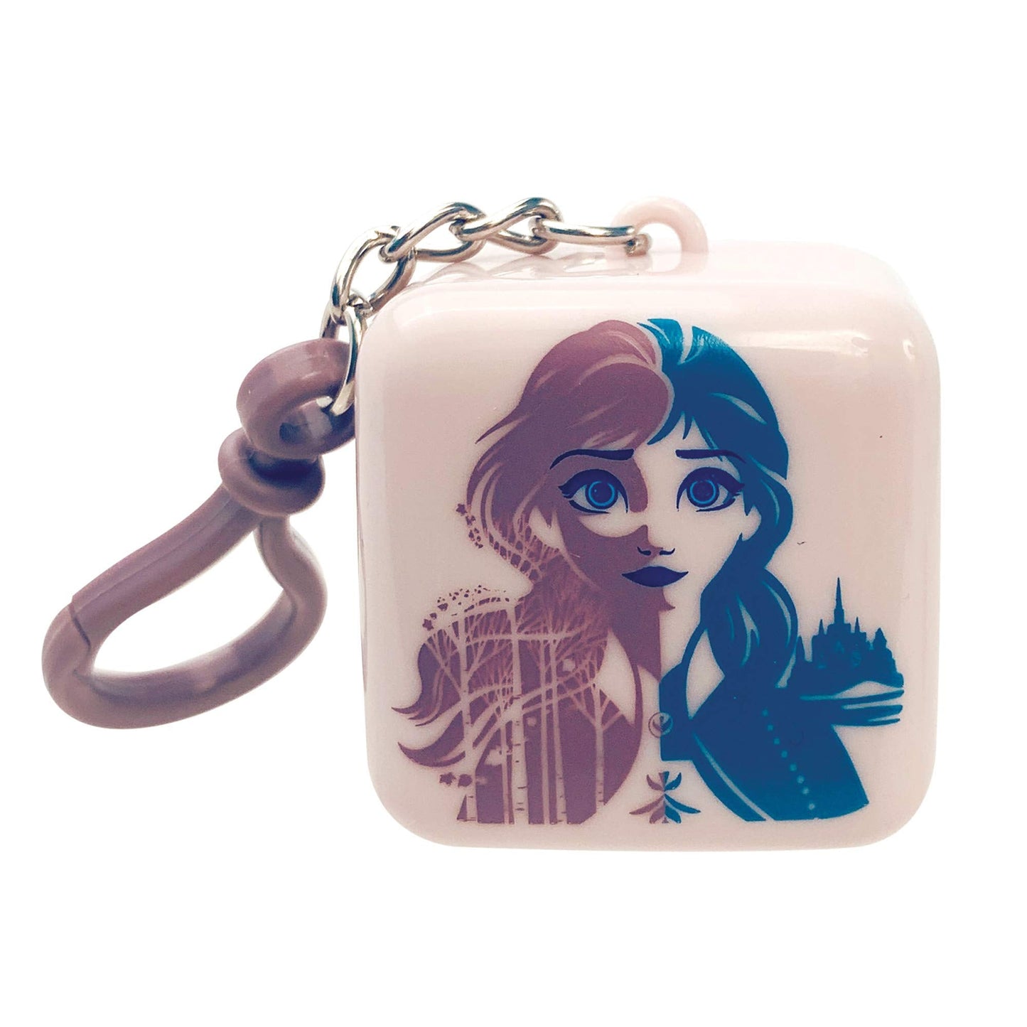 Lip Smacker Disney Frozen 2 Anna Flavored Lip Balm Cube Keychain Beauty & Personal Care Lip Smacker
