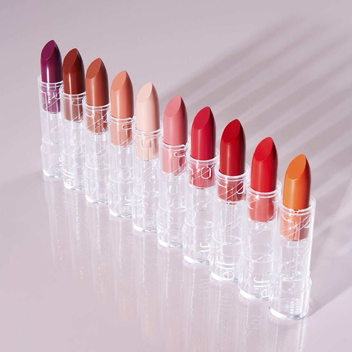 e.l.f. SRSLY Satin Lipstick, Silky, Smooth, Pigmented, Long Lasting, Provides Intense Color Payoff, Pepper, 10 Shades, Easy To Apply, 0.12 Oz Beauty & Personal Care e.l.f.