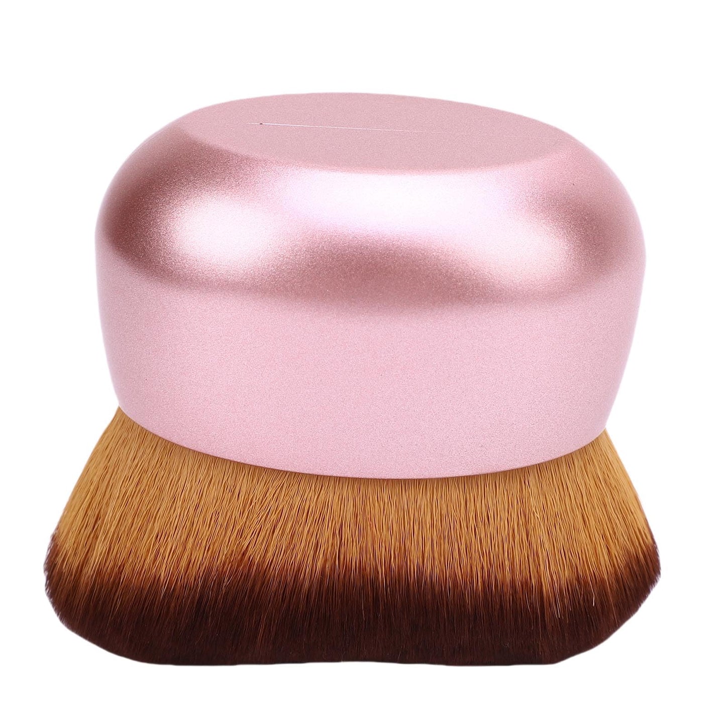 BRRNOO Large Tanning Brush, Self Tanner Brush Face Body Soft Hair Wave Shaped Brush Head Tan Applicator Blend Brush with High Density Soft Brush Hair Beauty and Personal Care Brrnoo