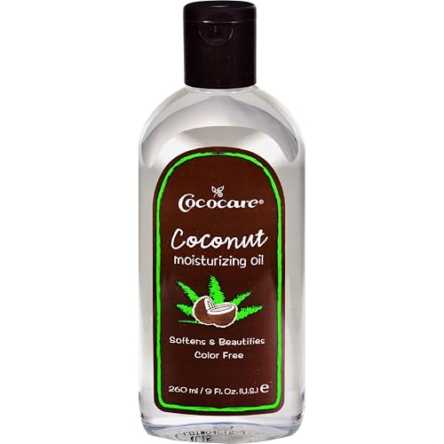 Cococare Moisturizing Oil Coconut 9 oz (Multi-Pack) Beauty & Personal Care COCOCARE