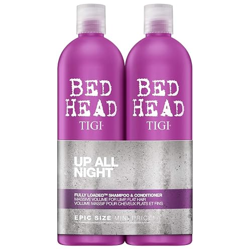 BED HEAD by TIGI Fully Loaded Tween Duo Volume Shampoo & Conditioning Jelly For Fine, 25.3 Fl Oz (Pack of 2) Beauty & Personal Care TIGI