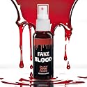 1pc Blood Spray Makeup,Halloween Liquid Fake Blood Washable,Realistic Blood Splatter for Clothes Clown Costume Cosplay Vampire Zombie Monster SFX Beauty & Personal Care zhaoan