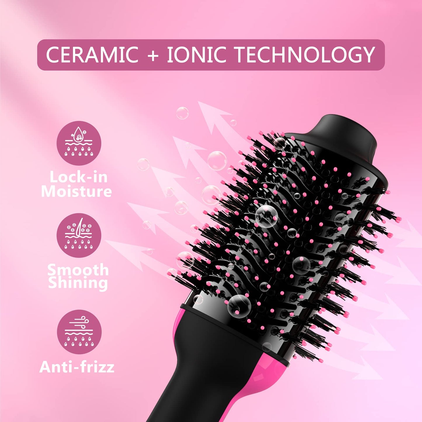 Aopant Hair Dryer Brush Blow Dryer in One, 4 in 1 Styling Tools Blow Dryer with Ceramic Oval Barrel, Hair Dryer and Styler Volumizer, Hot Air Beauty & Personal Care Aopant