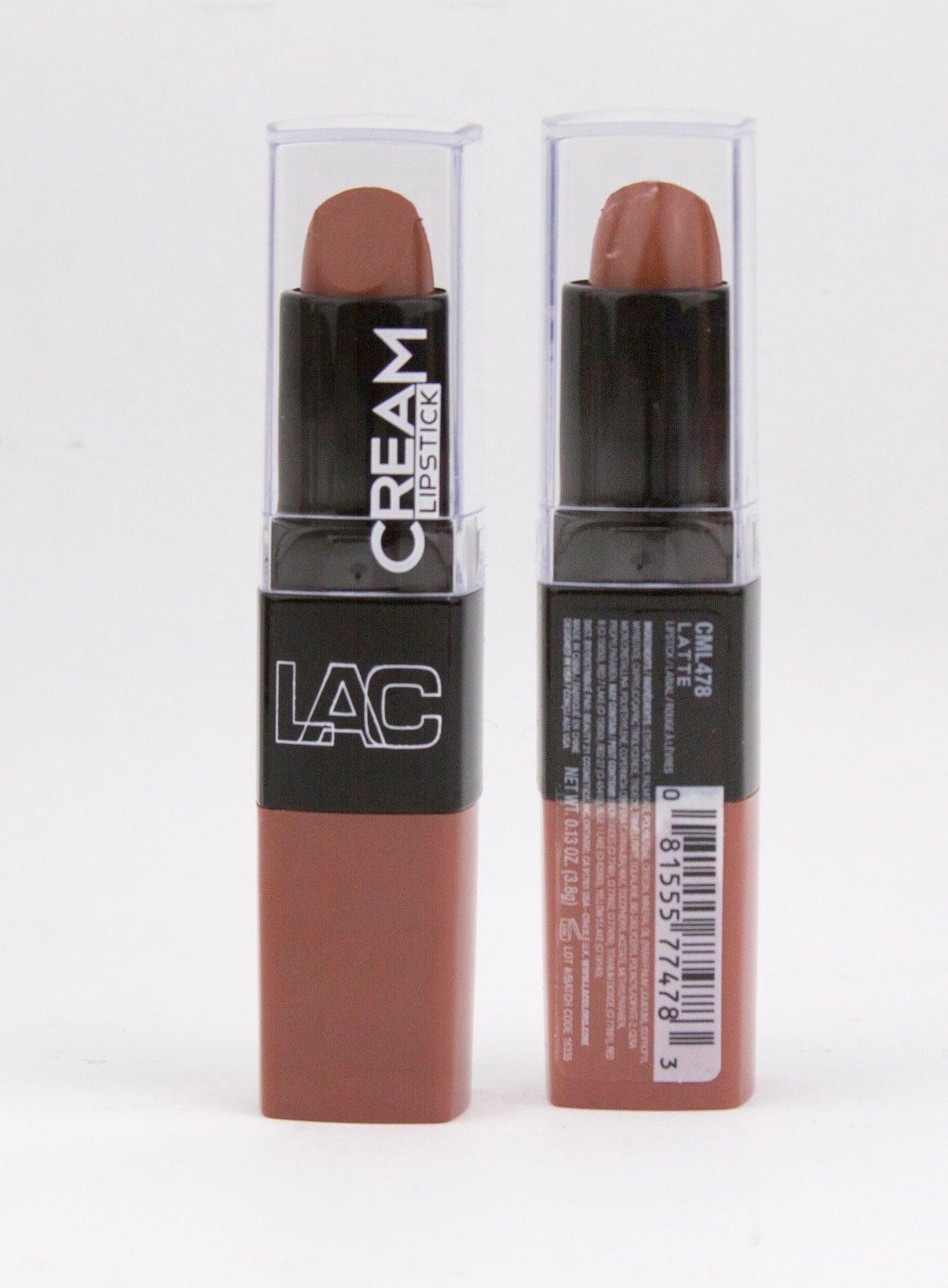 L.A. COLORS Moisture Cream Lipstick, Latte CML478 Beauty & Personal Care L.A. COLORS