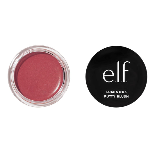 e.l.f. Luminous Putty Blush, Putty-to-Powder, Buildable Blush With A Subtle Shimmer Finish, Highly Pigmented & Creamy, Vegan , St. Barts Beauty & Personal Care e.l.f.