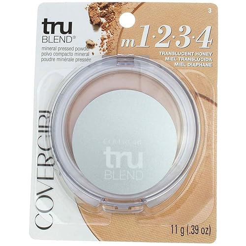 CoverGirl Trublend Pressed Powder, Translucent Honey 3, 0.39-Ounce Packages (Pack of 2) Beauty & Personal Care COVERGIRL