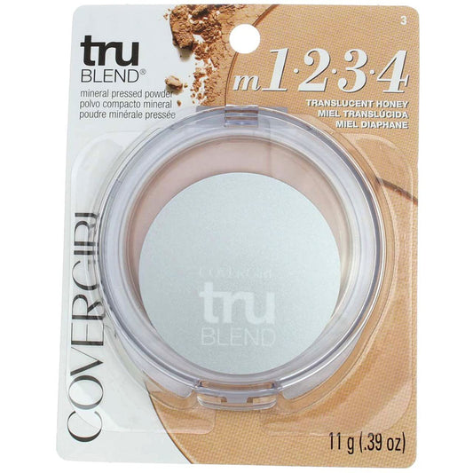 CoverGirl Trublend Pressed Powder, Translucent Honey 3, 0.39-Ounce Packages (Pack of 2) Beauty & Personal Care COVERGIRL