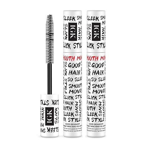 IGK Good Behavior Frizz & Flyaway Taming Wand (Pack of 2) | Instantly Smooths Flyaways, Slicks Back Styles & Details Edges | 24-Hour Frizz Control | Beauty & Personal Care IGK
