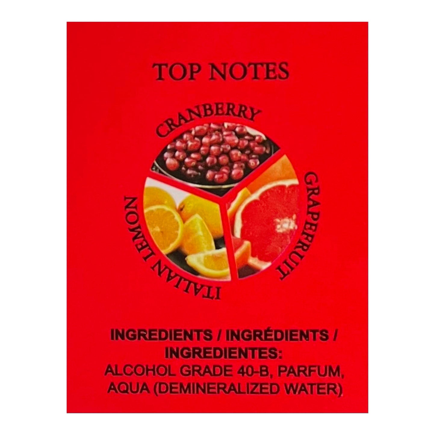 United Scents Red Intense Eau de Parfum for Men 3.4 Fl Oz | Top Notes: Cranberry, Grapefruit, Italian Lemon Beauty & Personal Care United Scents