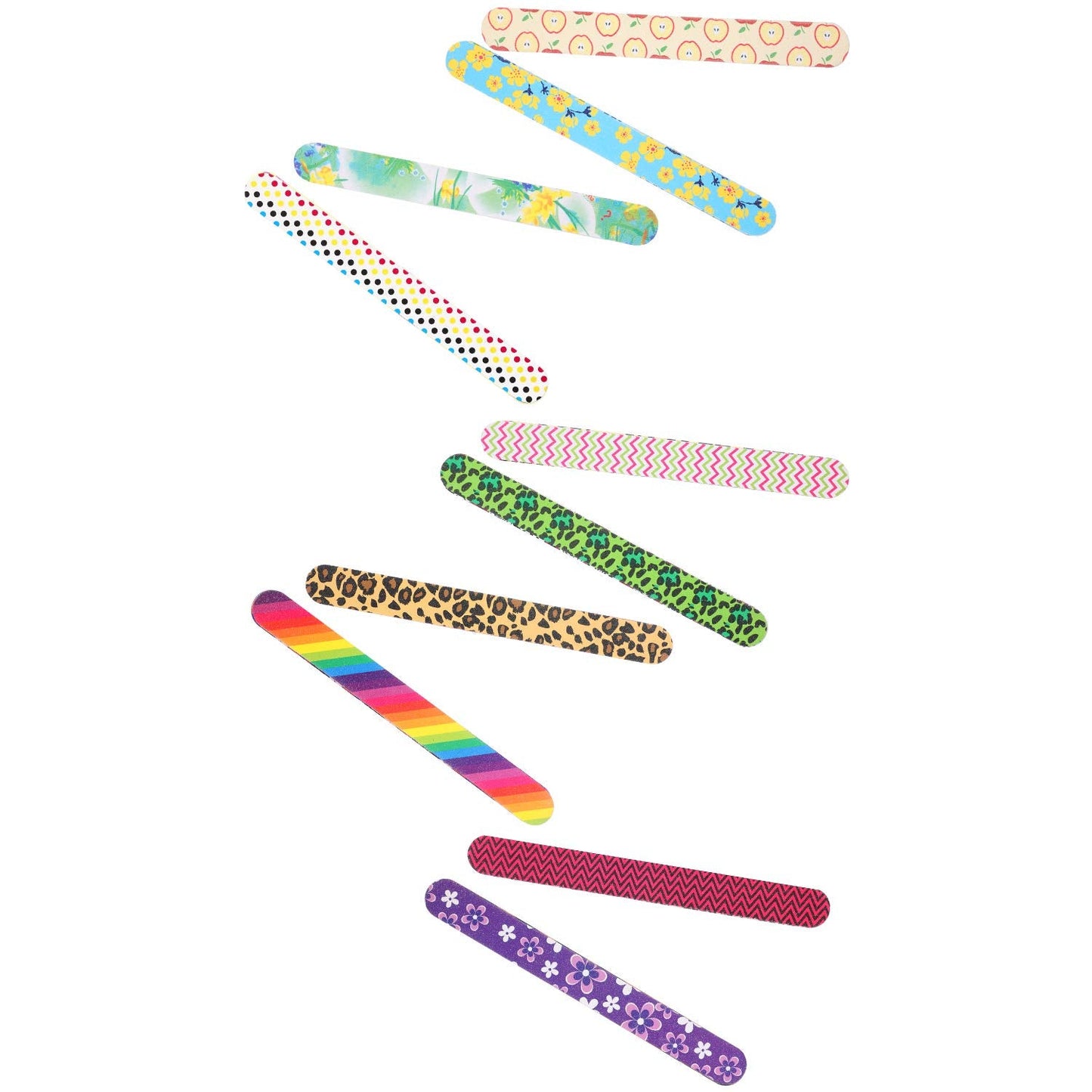Mudder 20 Pcs Nail File Colorful Emery Boards Nail Buffer File Tools for Women Double Sided Filers for Shaping and Smoothing Toenails and Fingernails Beauty & Personal Care Mudder