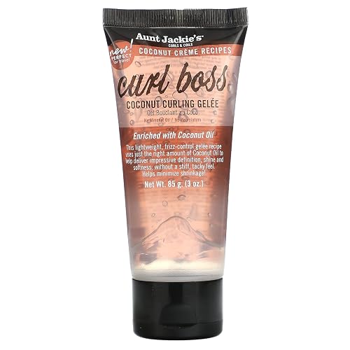 Aunt Jackie's Curl Boss Coconut Curling Gelee Travel Size 3oz Beauty & Personal Care Aunt Jackie's