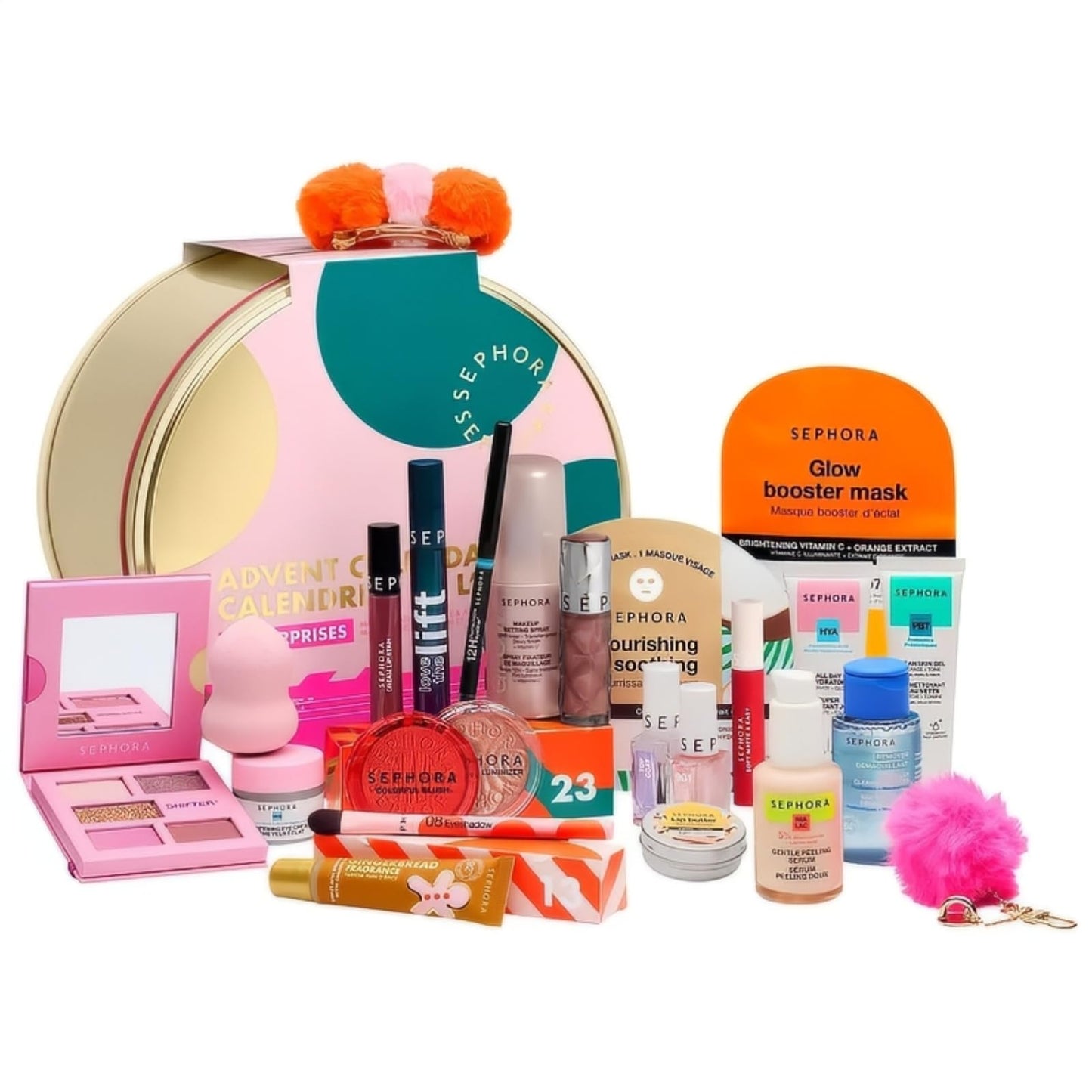 SEPHORA COLLECTION Premium Makeup & Skincare Advent Calendar Gift Set Beauty & Personal Care SEPHORA