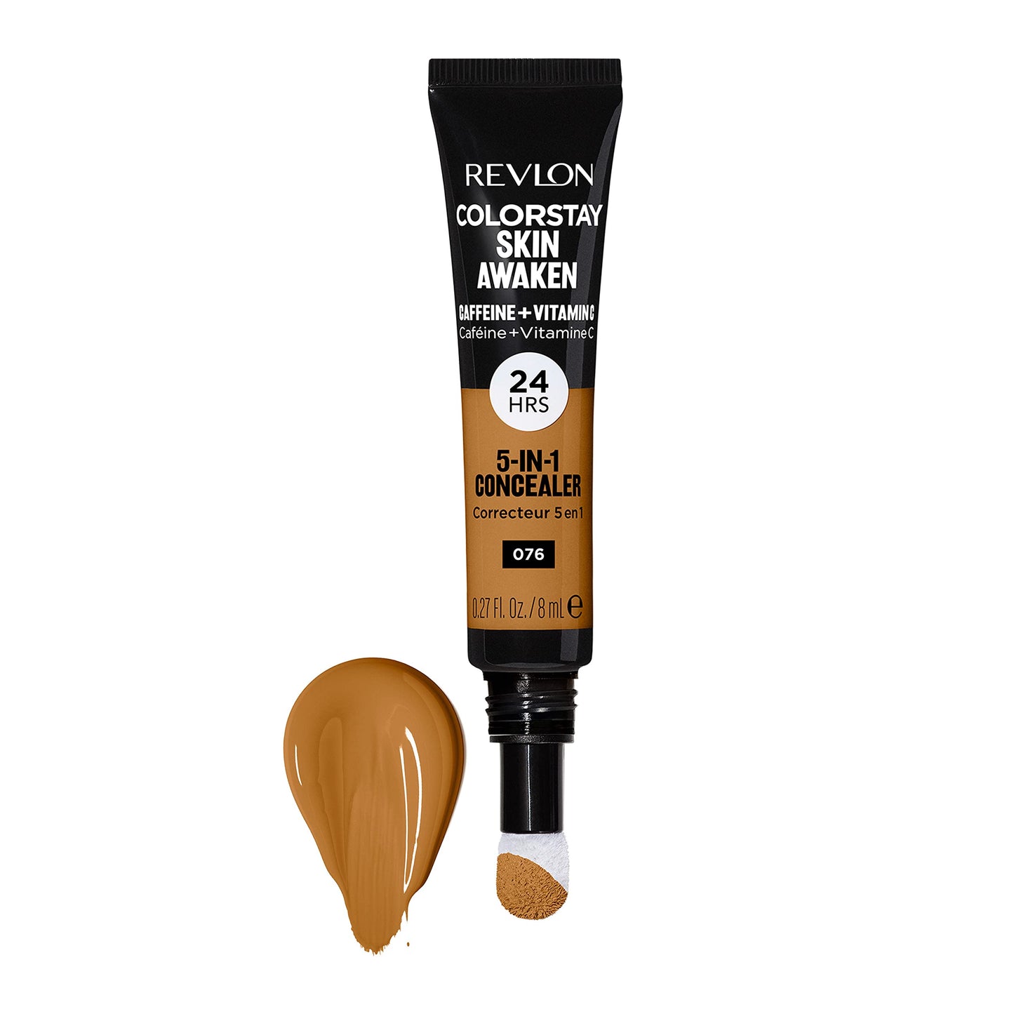 Revlon ColorStay Skin Awaken 5-in-1 Concealer, Lightweight, Creamy Longlasting Face Makeup with Caffeine & Vitamin C, For Imperfections, Dark Circles Beauty & Personal Care REVLON