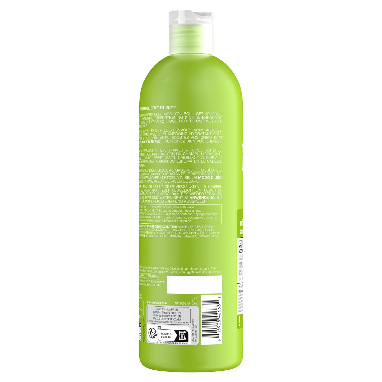 TIGI Bed Head Urban Antidotes Urban Antidotes 1 Re-energize Shampooing 750ml Beauty & Personal Care TIGI