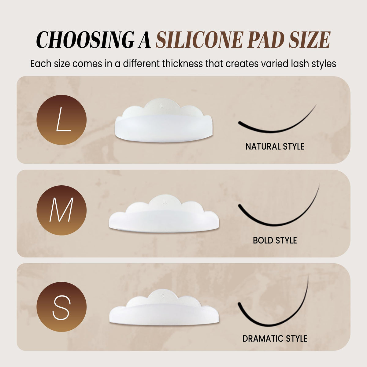 Dolly's Lash Silicon Pad (Size: SMALL) (10pcs in a Box)